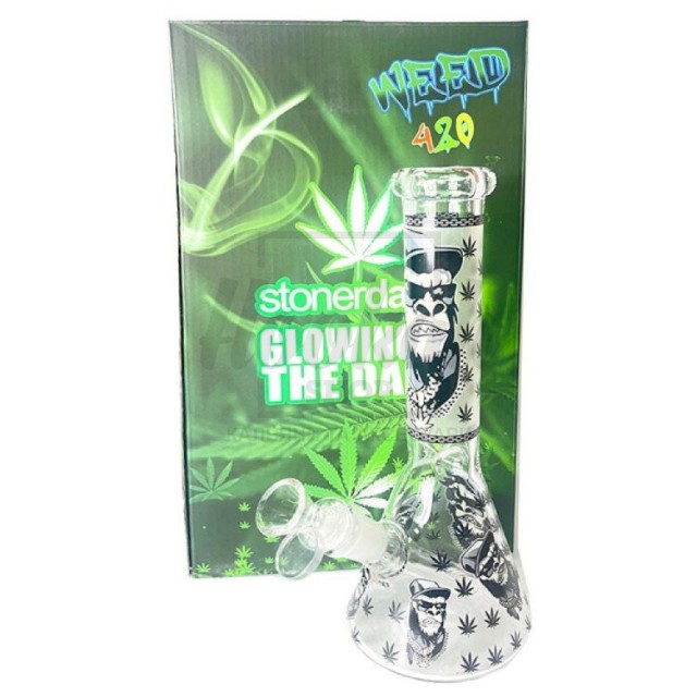 Бонг Glowing In The Dark King Kong 35 см