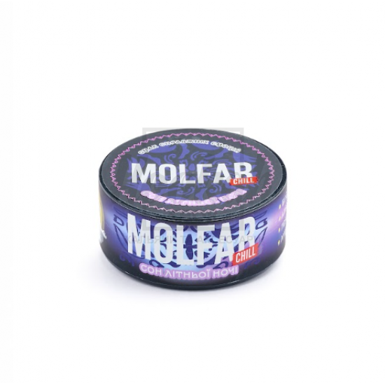 Тютюн Molfar Chill Line Сон Літньої Ночі (апельсин лимон персик вино) 100 гр Тютюн Molfar Chill Line Сон Літньої Ночі (апельсин лимон персик вино) 100 гр