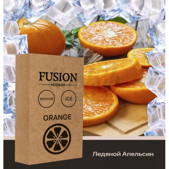 Тютюн Fusion Medium Ice Orange (Лід Апельсин) 100 гр Тютюн Fusion Medium Ice Orange (Лід Апельсин) 100 гр