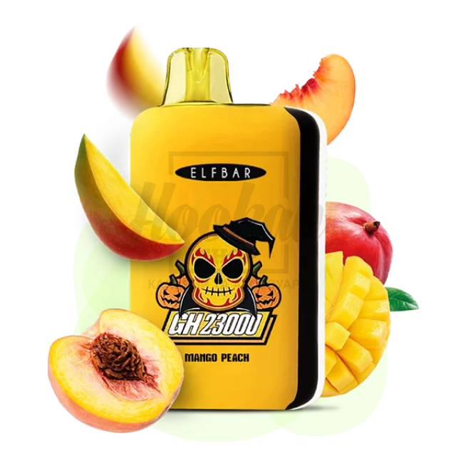 Електронна сигарета Elf Bar GH23000 Mango Peach (манго персик) Електронна сигарета Elf Bar GH23000 Mango Peach (манго персик)
