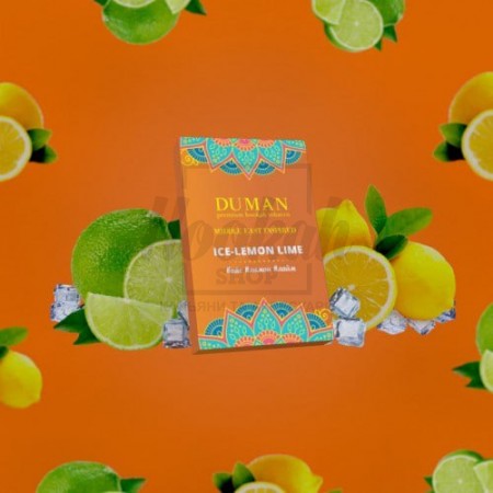 Тютюн Duman Ice lemon Lime (Лимон Лайм Лід) 100гр Тютюн Duman Ice lemon Lime (Лимон Лайм Лід) 100гр