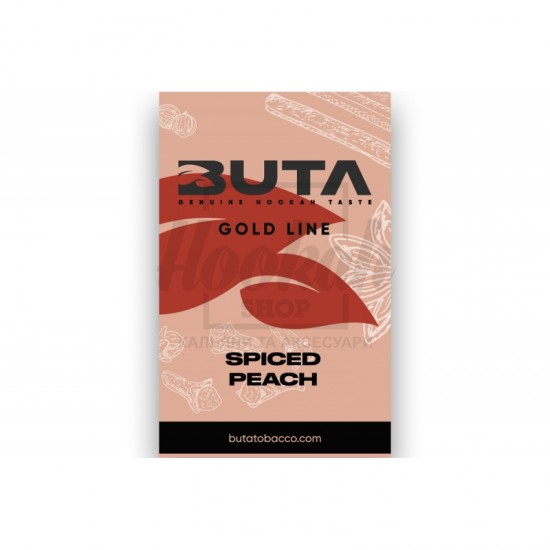 Заправка Buta Gold Line Spiced Peach (Пряний Персик) 50 g. 