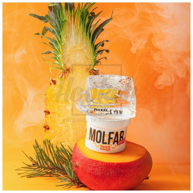 Тютюн Molfar Virginia Line Хам (Хвоя Ананас Манго) 40 гр Тютюн Molfar Virginia Line Хам (Хвоя Ананас Манго) 40 гр