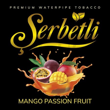Тютюн Serbetli Passion Fruit Mango (Маракуя Манго) 500гр Тютюн Serbetli Passion Fruit Mango (Маракуя Манго) 500гр