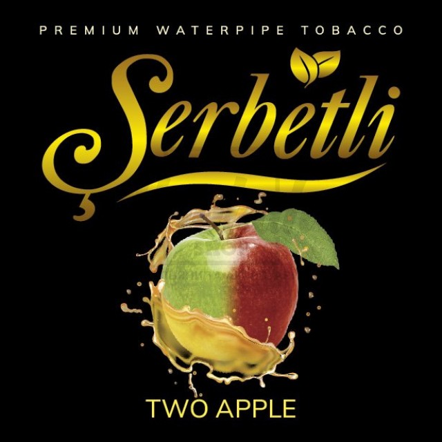 Тютюн Serbetli Two Apple (Подвійне Яблуко) 100 гр