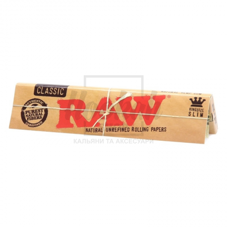 Папір для самокруток RAW Classic King Size