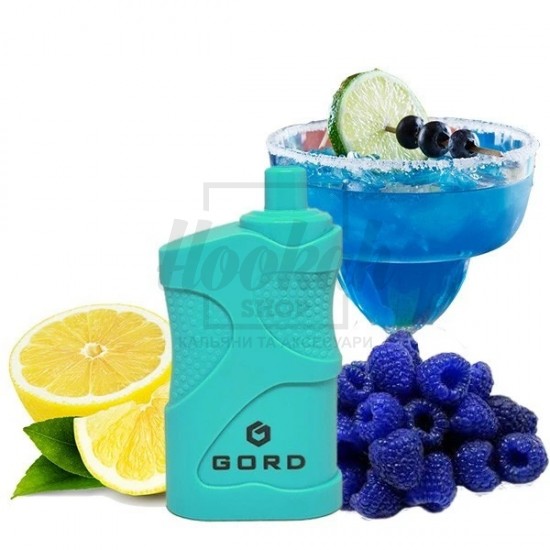 Електронна сигарета Gord G-05 4000 Blue Razz Lemonade (Лимонад Голубика) Електронна сигарета Gord G-05 4000 Blue Razz Lemonade (Лимонад Голубика)
