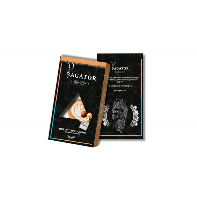 Заправка Bagator Nutty Cappuccino (Ореховый Капучино) 50 g. Заправка Bagator Nutty Cappuccino (Ореховый Капучино) 50 g.