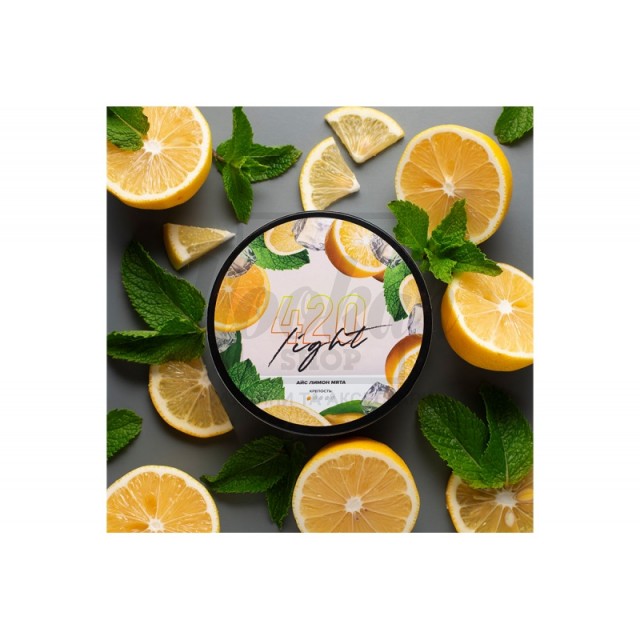 Заправка 420 Light Айс Лимон М'ята (Ice Lemon Mint) 100 g. Заправка 420 Light Айс Лимон М'ята (Ice Lemon Mint) 100 g.