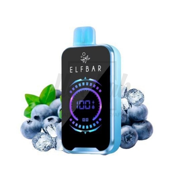 Електронна сигарета Elf Bar RAYA D2 20000 Blueberry Ice (Чорниця Льод) Електронна сигарета Elf Bar RAYA D2 20000 Blueberry Ice (Чорниця Льод)