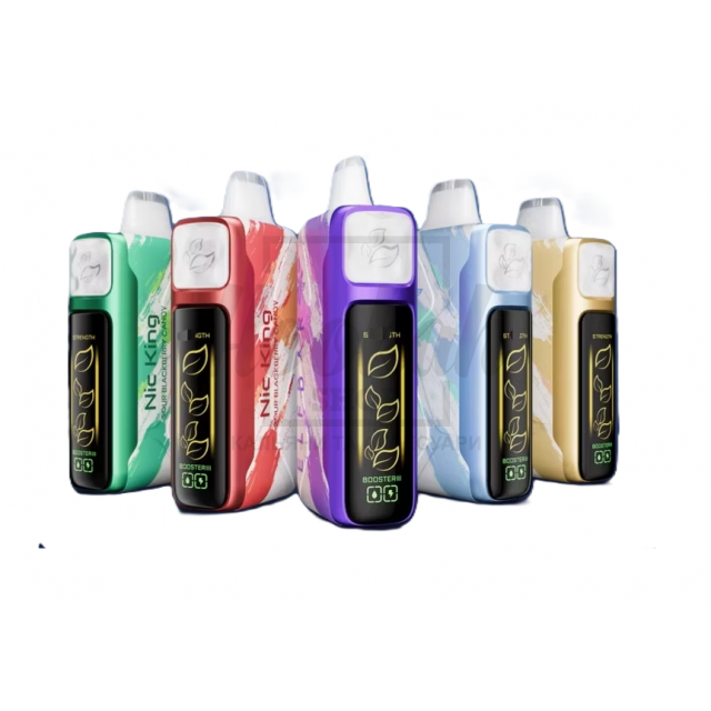 Електронна сигарета Elf Bar Nic King 30000 Watermelon Ice (Кавун Лід) Електронна сигарета Elf Bar Nic King 30000 Watermelon Ice (Кавун Лід)