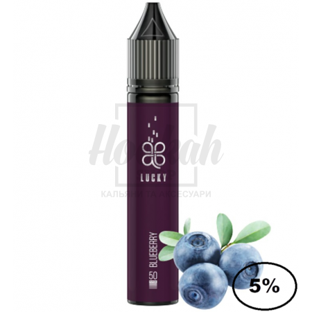 Жидкость Lucky 5% 30мл Blueberry (черника) Жидкость Lucky 5% 30мл Blueberry (черника)