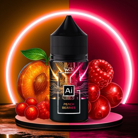 Рідина Набір WES AI Peach Berries (Персик Ягоди) 30мол 5% Рідина Набір WES AI Peach Berries (Персик Ягоди) 30мол 5%