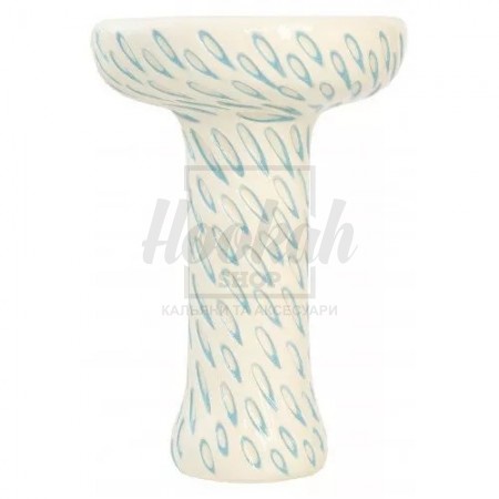 Чаша Etna Phunnel Cut Glaze White