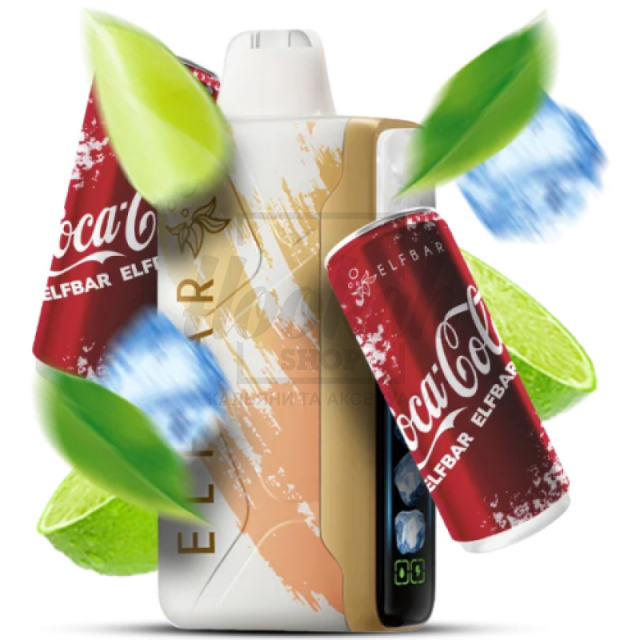 Електронна сигарета Elf Bar Ice King 30000 Lime Cola (Лаймова Кола) Електронна сигарета Elf Bar Ice King 30000 Lime Cola (Лаймова Кола)