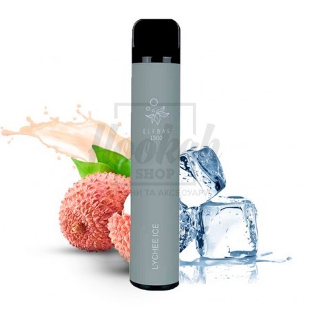 Електронна сигарета Elf Bar 1500 Lychee Ice (Лічі Льод) Електронна сигарета Elf Bar 1500 Lychee Ice (Лічі Льод)