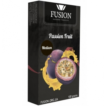Тютюн Fusion Medium Passion Fruit (Маракуя) 100 гр Тютюн Fusion Medium Passion Fruit (Маракуя) 100 гр