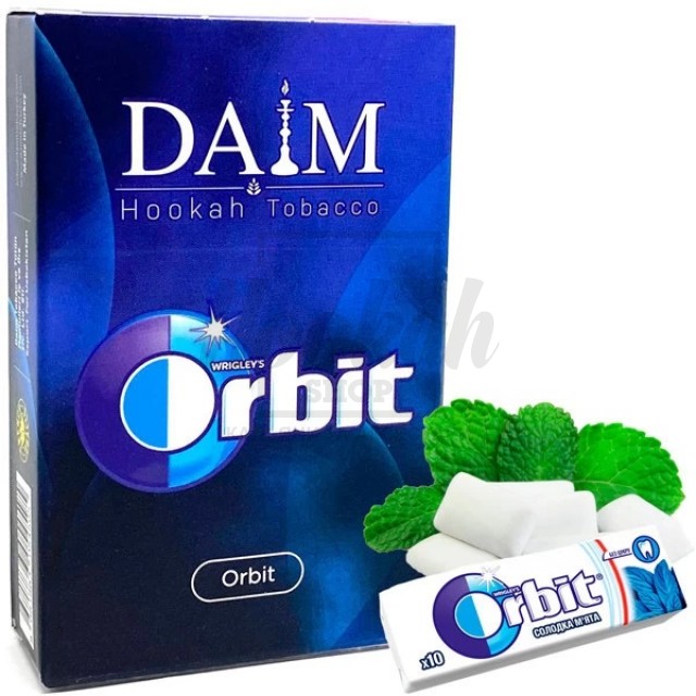 Тютюн Daim Orbit (Жуйка М'ята) 50 гр Тютюн Daim Orbit (Жуйка М'ята) 50 гр