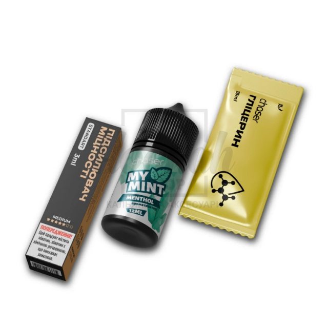 Рідина Набір Chaser My Mint Menthol (Ментол) 30 мл 5% Рідина Набір Chaser My Mint Menthol (Ментол) 30 мл 5%