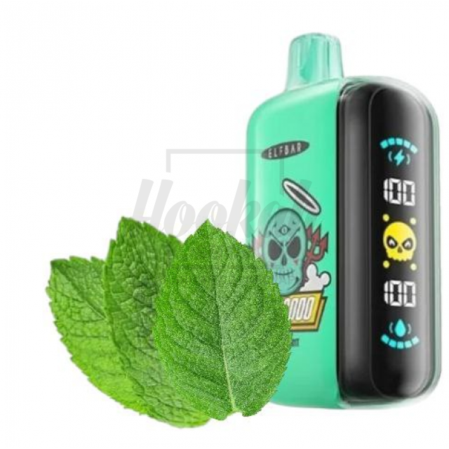 Електронна сигарета Elf Bar Gh23000 Alpine Mint (М'ята)