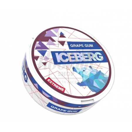 Снюс Iceberg Extrime Grape Gum 50mg (Виноградна Жуйка)