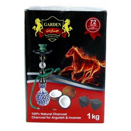 Вугілля кокосове Garden (Гарден) 1 кг. 72 шт. Вугілля кокосове Garden (Гарден) 1 кг. 72 шт.