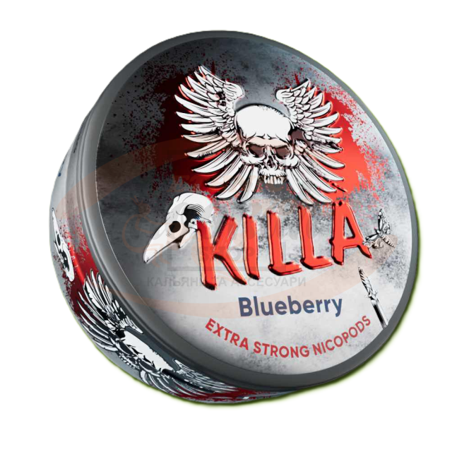 Снюс Killa Blueberry 16 mg (Чорниця)