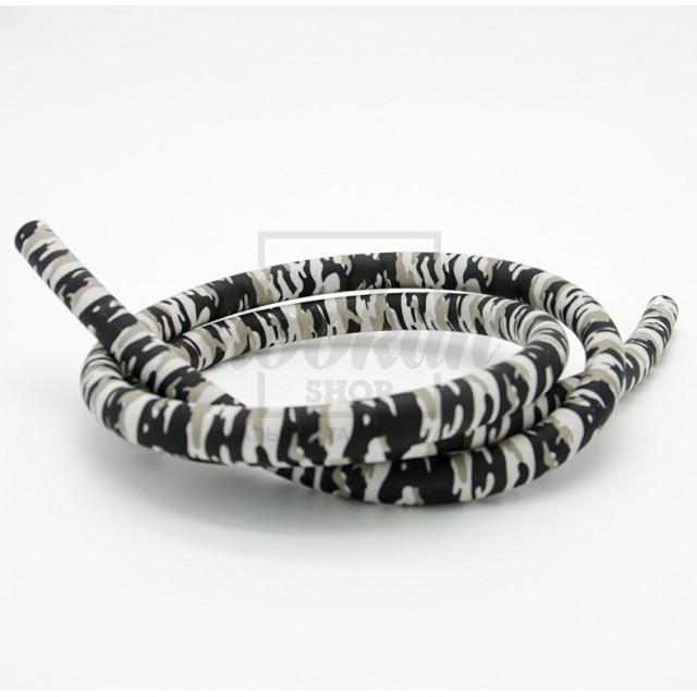 Силіконовий шланг камуфляж сірий