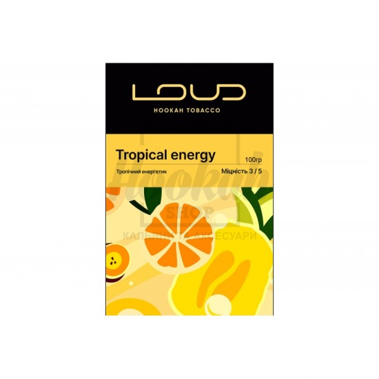 Заправка Loud Tropical Energy (Тропічний Енергетик) 100 g. 