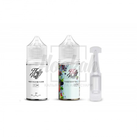Набір Fluffy Puff Forest Berry Tea Ice (Чай з Лісними Ягодами Айс) 30ml/50mg Salt Nic Набір Fluffy Puff Forest Berry Tea Ice (Чай з Лісними Ягодами Айс) 30ml/50mg Salt Nic