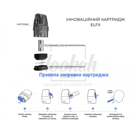 Pod-система Elf Bar ELFX Purple Pod-система Elf Bar ELFX Purple