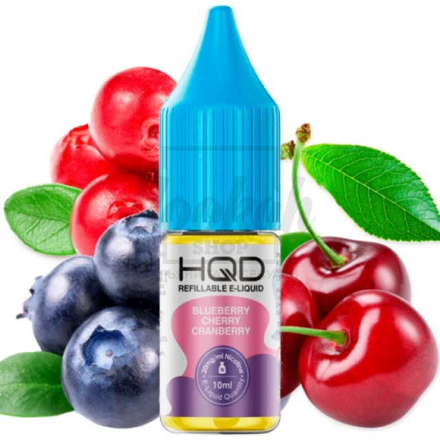 Рідина HQD Blueberry Cherry Cranberry 10мл 5% Рідина HQD Blueberry Cherry Cranberry 10мл 5%