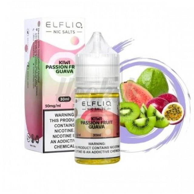 Рідина Elf Liq Kiwi Passion Fruit Guava (ківі маракуя гуава) 30мл 5% Рідина Elf Liq Kiwi Passion Fruit Guava (ківі маракуя гуава) 30мл 5%