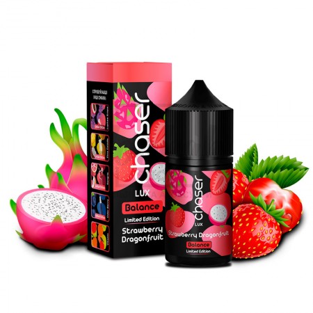 Рідина Набір Chaser Lux Strawberry Dragon Fruit (Полуниця Пітая) 30мл 5% Рідина Набір Chaser Lux Strawberry Dragon Fruit (Полуниця Пітая) 30мл 5%