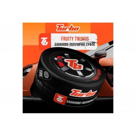 Заправка Turbo Бананово-Полуничне Суфле (Fruity Twingo) 100 g. Заправка Turbo Бананово-Полуничне Суфле (Fruity Twingo) 100 g.