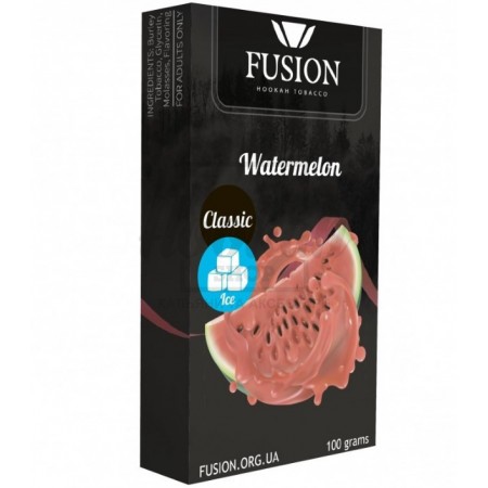 Тютюн Fusion Classic Ice Watermelon (Льод Кавун) 100 гр Тютюн Fusion Classic Ice Watermelon (Льод Кавун) 100 гр