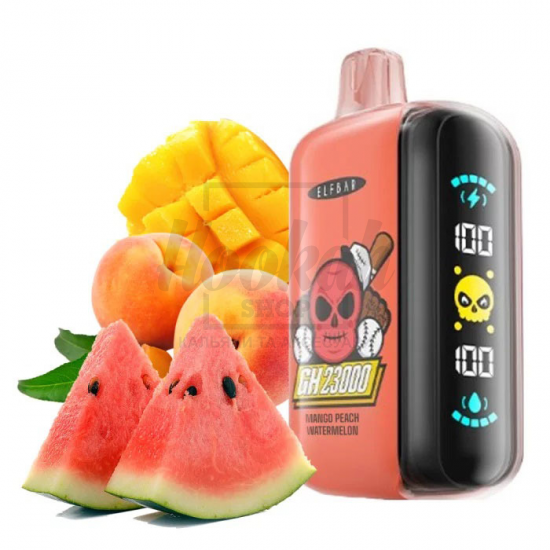 Електронна сигарета Elf Bar GH23000 Mango Peach Watermelon (манго персик кавун) Електронна сигарета Elf Bar GH23000 Mango Peach Watermelon (манго персик кавун)