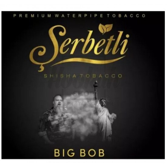Тютюн Serbetli Big Bob (Малина Чорниця Цитрус) 100гр Тютюн Serbetli Big Bob (Малина Чорниця Цитрус) 100гр