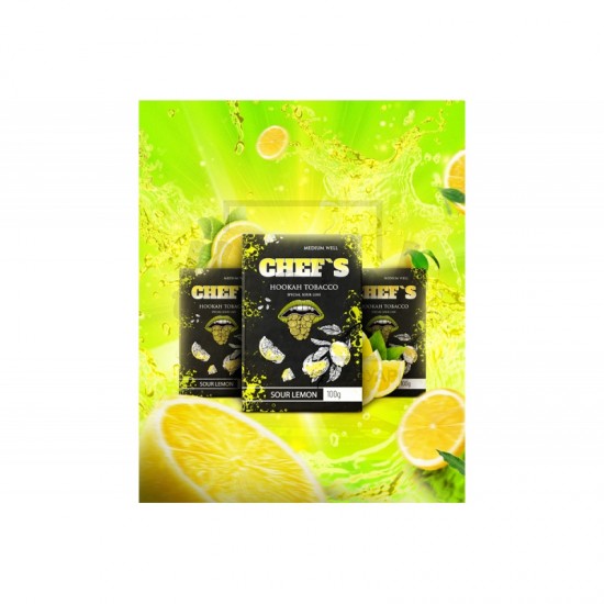  Заправка Chef's Sour Lemon (Кислый Лимон) 100 g.