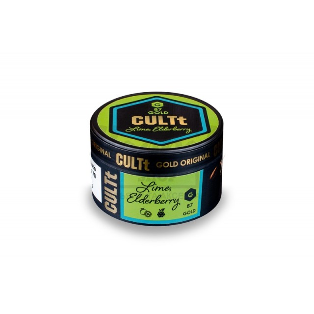 Заправка CULTt #C87 Lime Elderberry (Лайм Бузина) 100 g. Заправка CULTt #C87 Lime Elderberry (Лайм Бузина) 100 g.