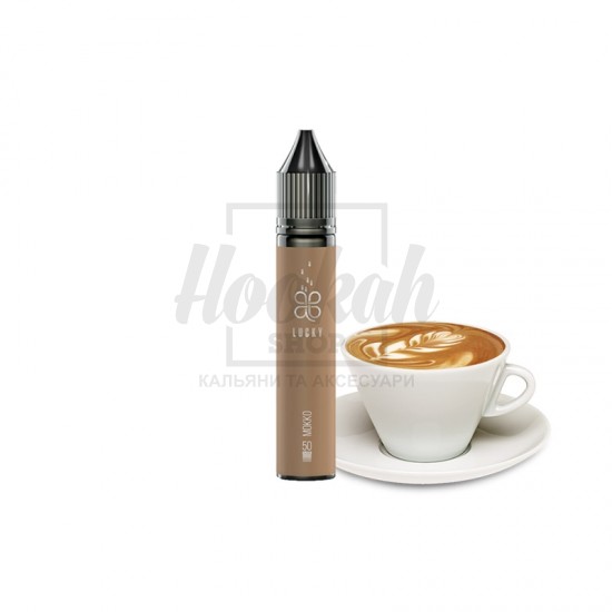 Рідина Lucky Mokko (Кава з Карамеллю) 30мл 5% Рідина Lucky Mokko (Кава з Карамеллю) 30мл 5%