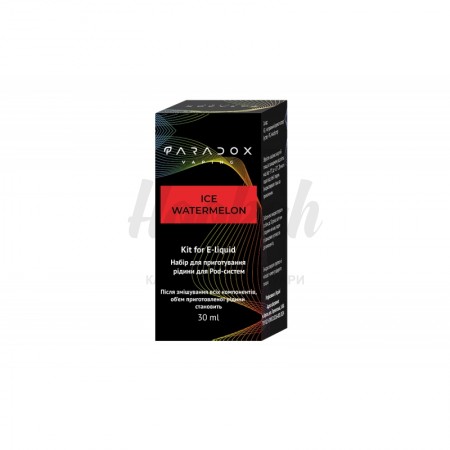 Набір Paradox Vaping Ice Watermelon (Айс Кавун) 30ml/50mg Salt Nic Набір Paradox Vaping Ice Watermelon (Айс Кавун) 30ml/50mg Salt Nic