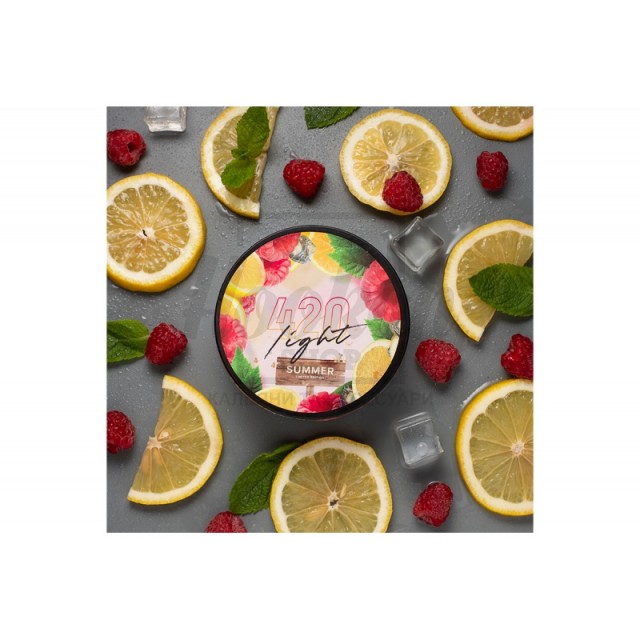 Заправка 420 Light Айс Лимон Малина (Ice Lemon Raspberry) 100 g. Заправка 420 Light Айс Лимон Малина (Ice Lemon Raspberry) 100 g.