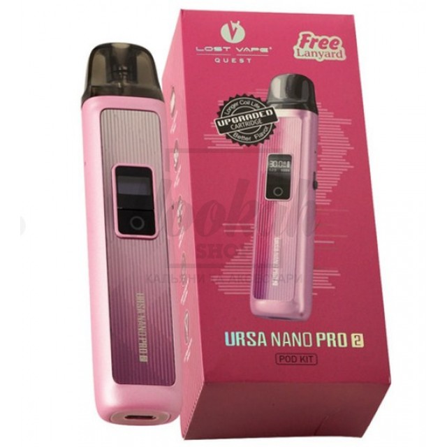 Багаторазова Pod-система Lost Vape Ursa Nano Pro 2 Sakura Pink Багаторазова Pod-система Lost Vape Ursa Nano Pro 2 Sakura Pink