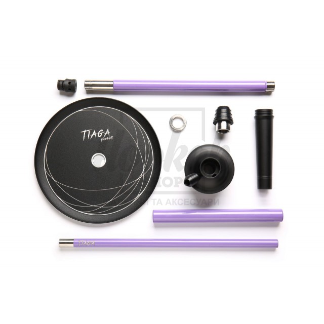 Кальян Tiaga Hookah IRIS Violet (повний комплект) Кальян Tiaga Hookah IRIS Violet (повний комплект)