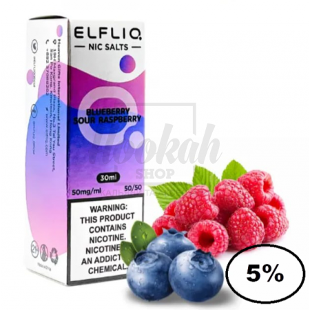 Рідина Elf Liq Blueberry Sour Raspberry (чорниця кисла малина) 30мл 5% Рідина Elf Liq Blueberry Sour Raspberry (чорниця кисла малина) 30мл 5%