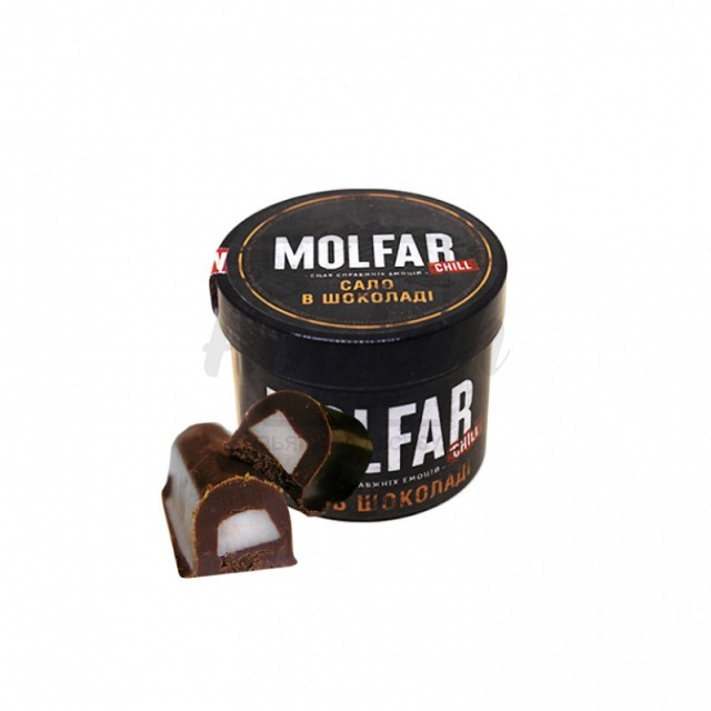 Тютюн Molfar Chill Line Сало в Шоколаді (Шоколад, Сало) 40 г Тютюн Molfar Chill Line Сало в Шоколаді (Шоколад, Сало) 40 г