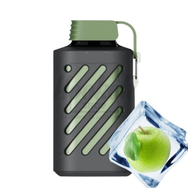 Електронна сигарета Vozol 10000 Sour Apple Ice (Кисле Яблуко Лід)