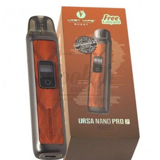 Багаторазова Pod-система Lost Vape Ursa Nano Pro 2 Classik Brown Багаторазова Pod-система Lost Vape Ursa Nano Pro 2 Classik Brown