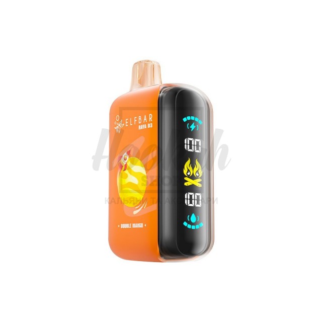 Електронна сигарета Elf Bar RAYA D3 25000 Double Mango (Подвійне Манго)